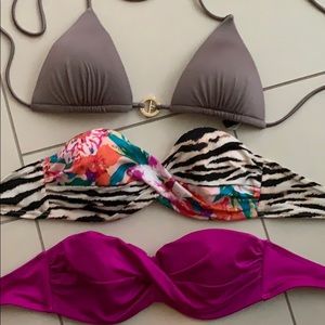 3/$30 Victoria Secret swim tops
